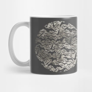 Bats Moon Cutout Mug